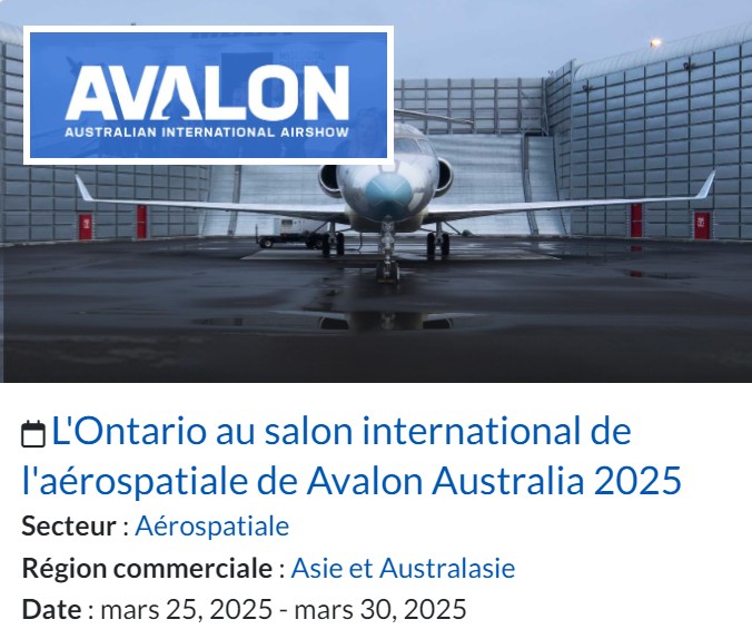 Ontario Avalon Australia International Airshow